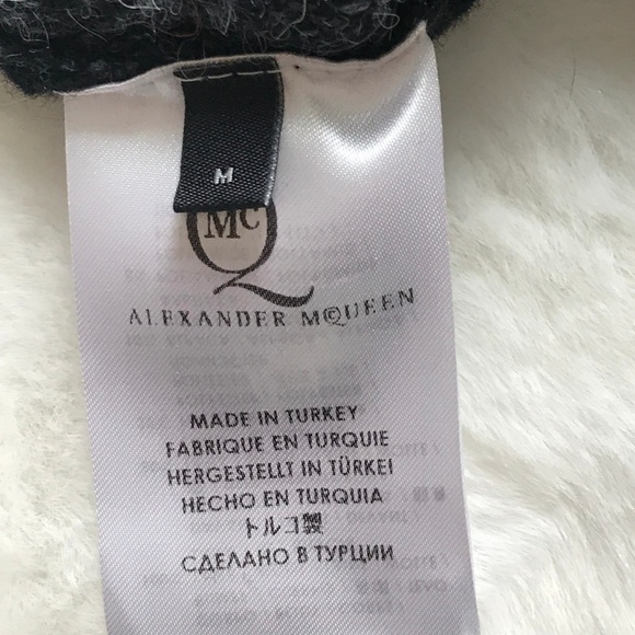 McQ Alexander McQueen Plaid Front Mohair Sweater ASO several TV shows - Picture 10 of 10